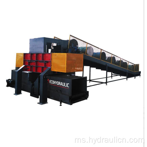 Mesin Press Compactor Oil Drum Automatic Baling Press
